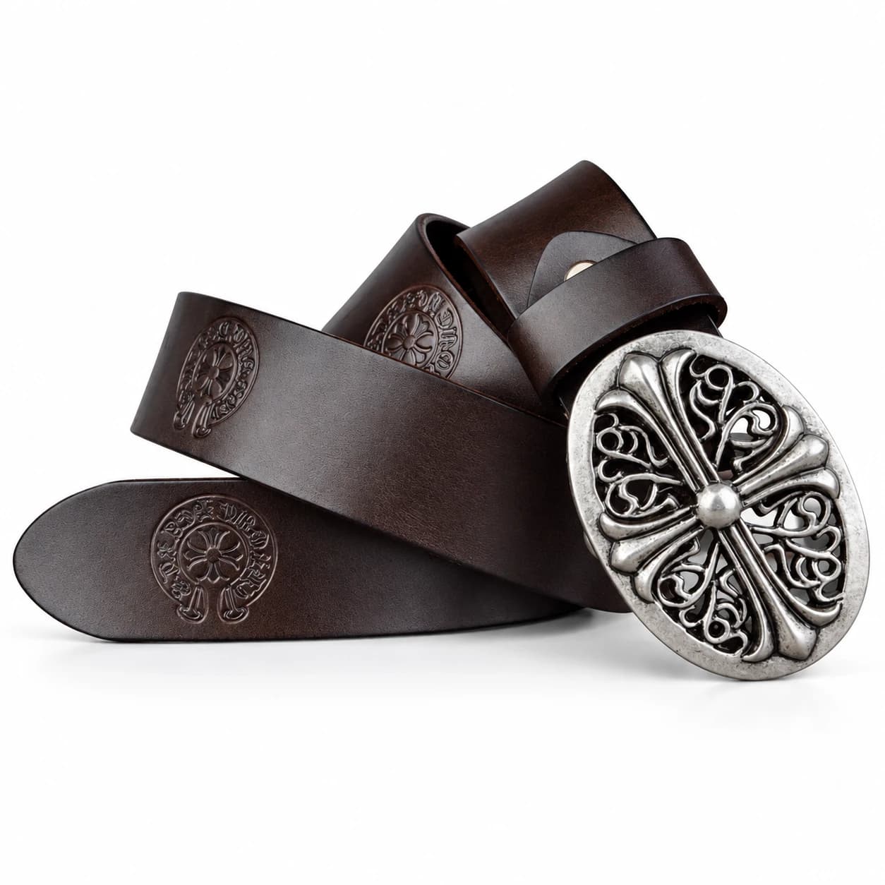 Cross Leather Belt — view 5