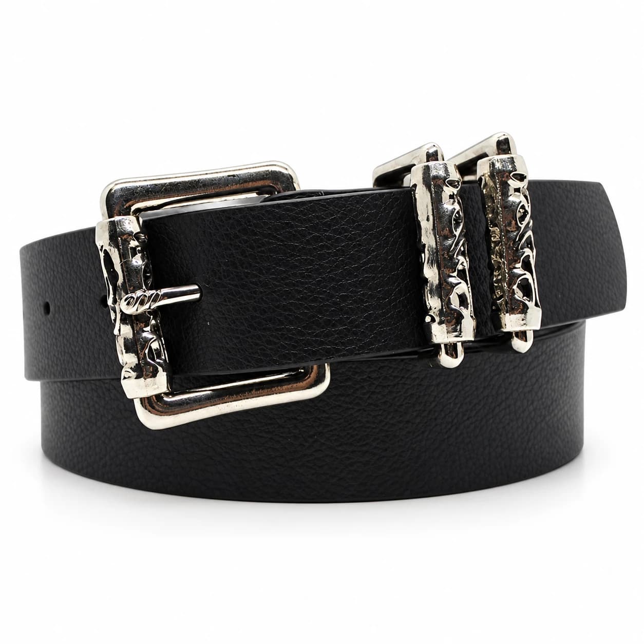 Cross Leather Belt — view 4