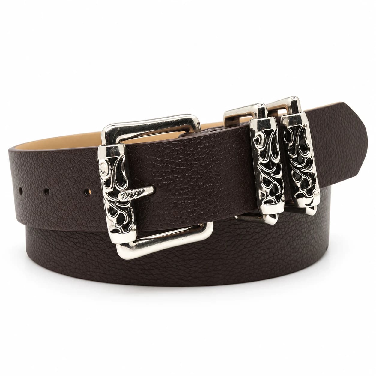 Cross Leather Belt — view 5