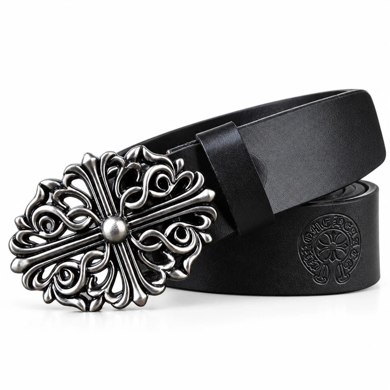 Cross Leather Belt — view 5