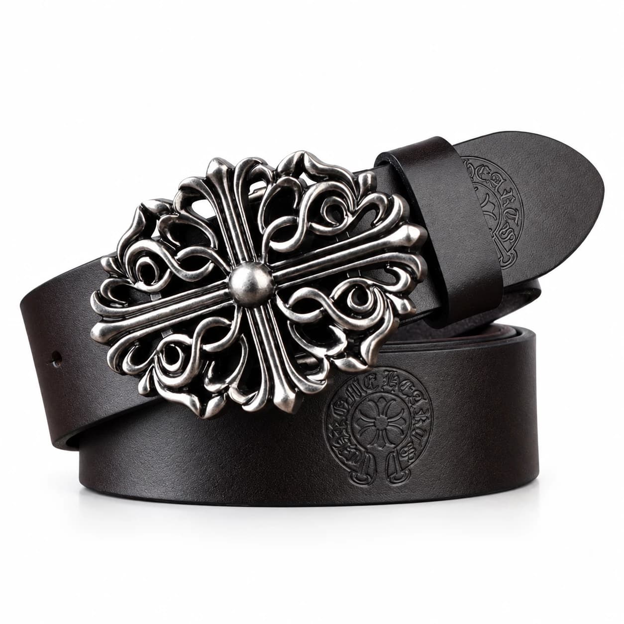 Cross Leather Belt — view 7