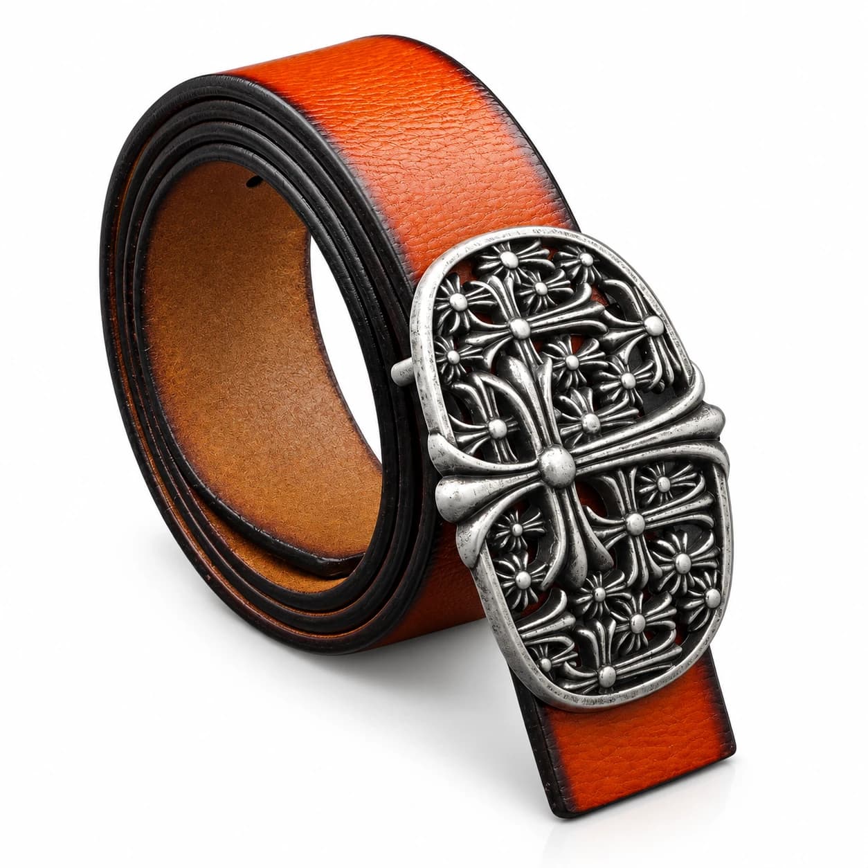 Cross Leather Belt — view 5