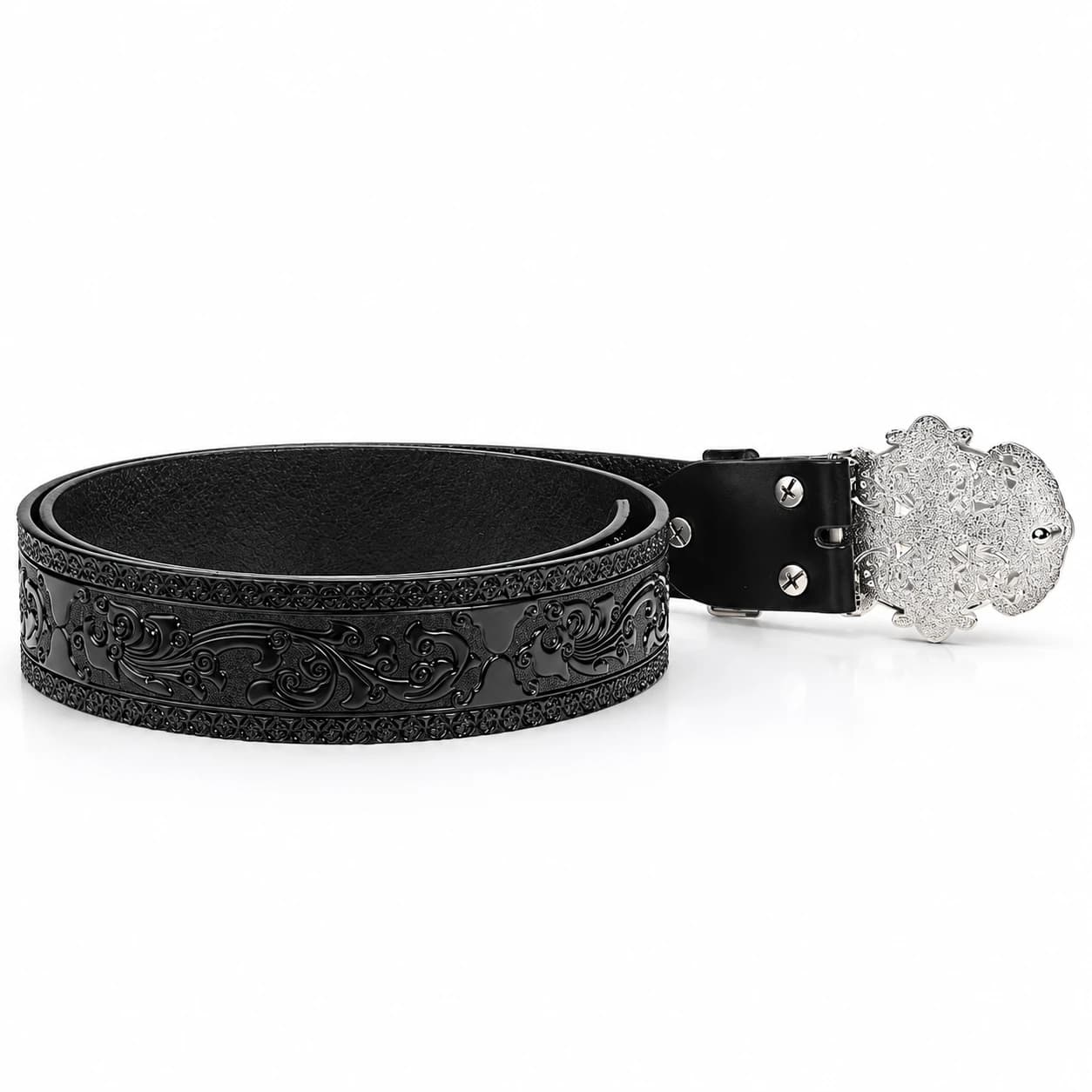 Cross Leather Belt — view 5