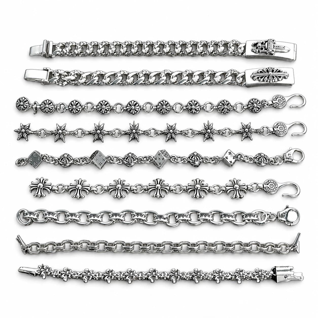 Gothic Cross Bracelet