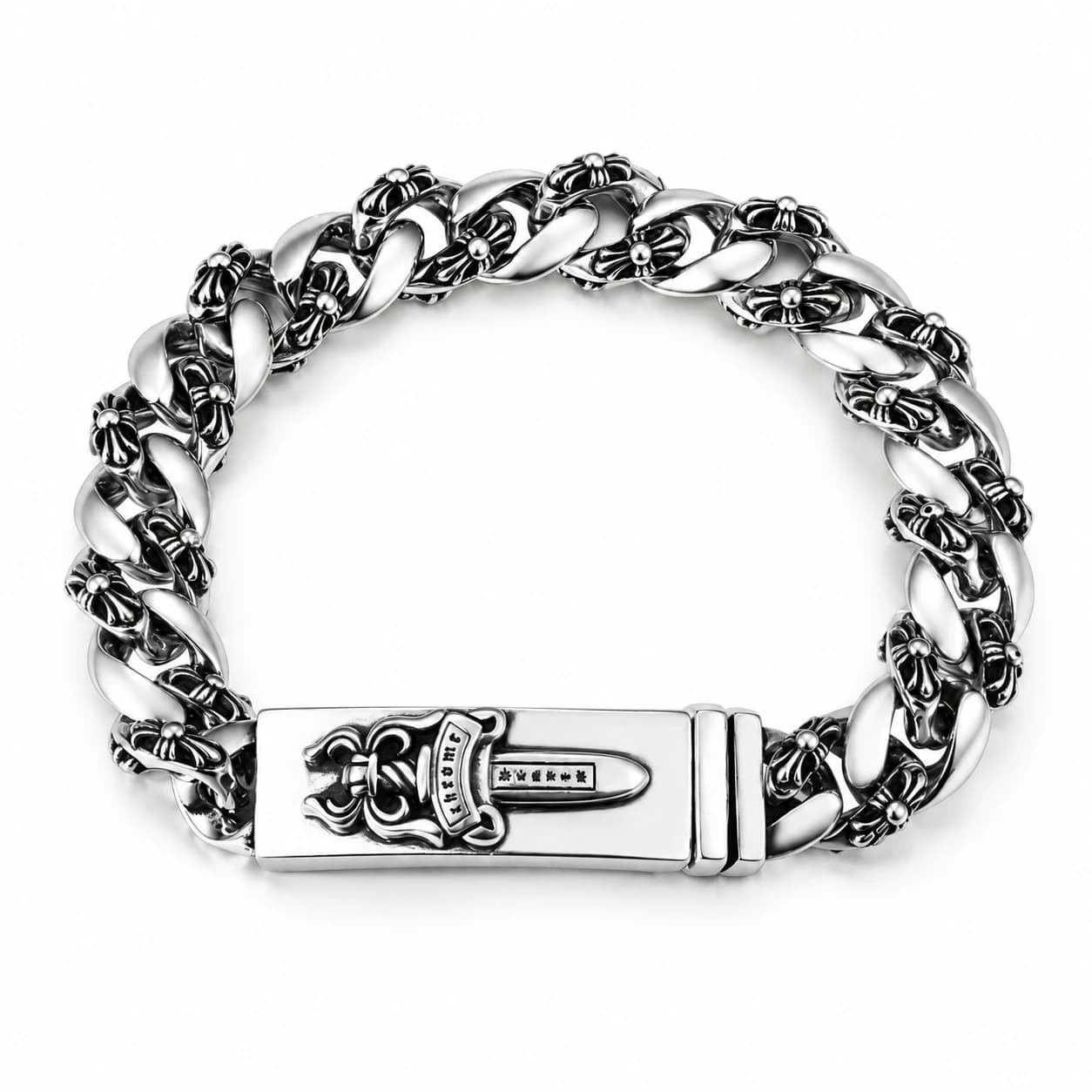 Gothic Cross Bracelet — view 4