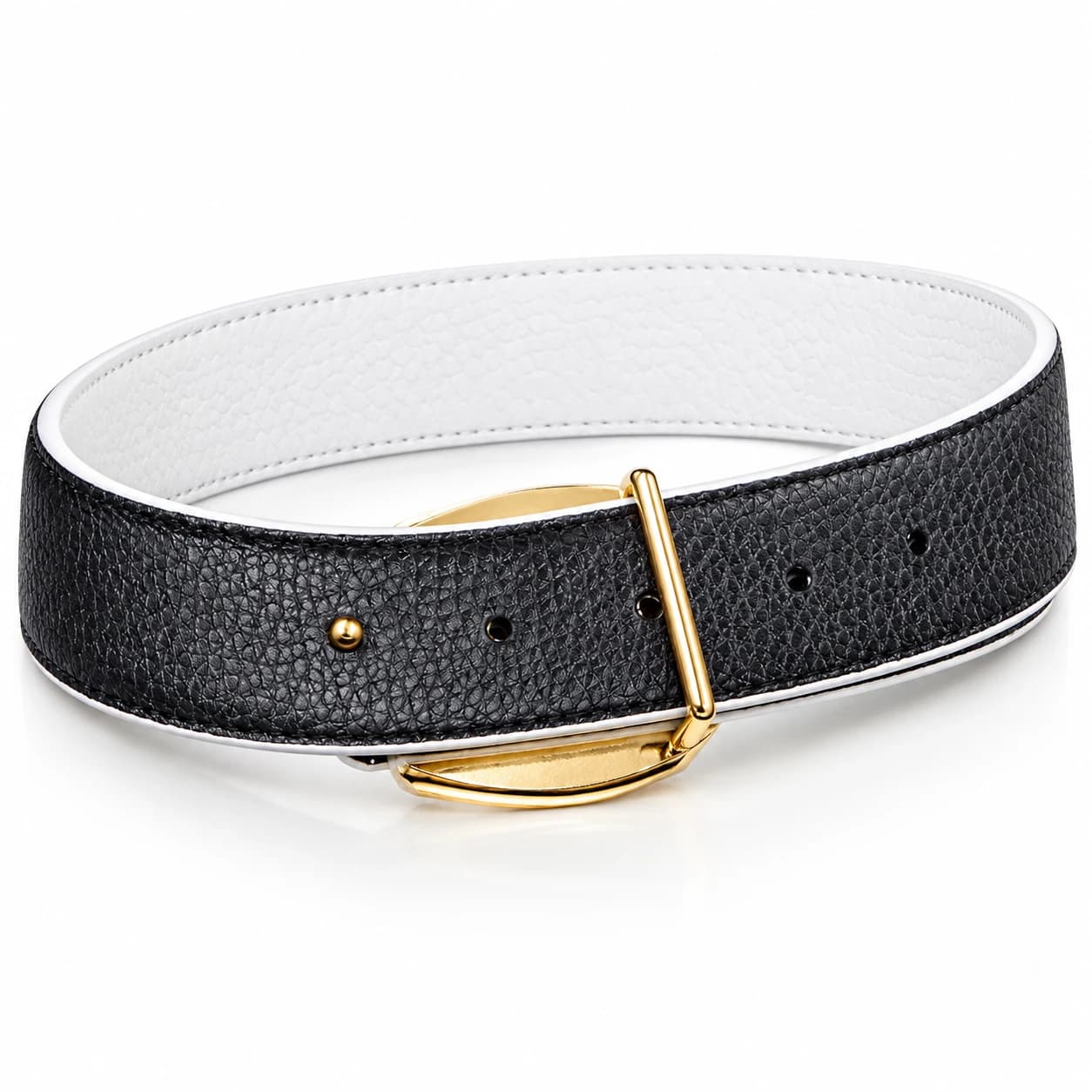 Cross Leather Belt — view 9