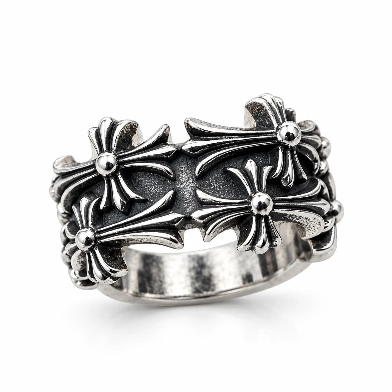 Double Cross Ring — view 4