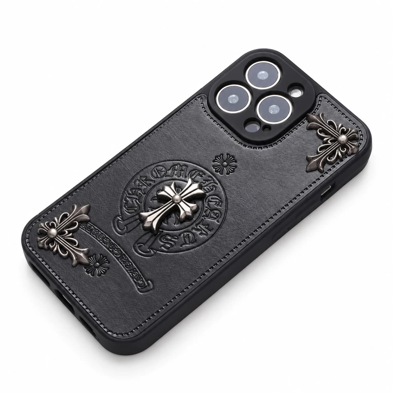 Leather Cross iPhone Case
