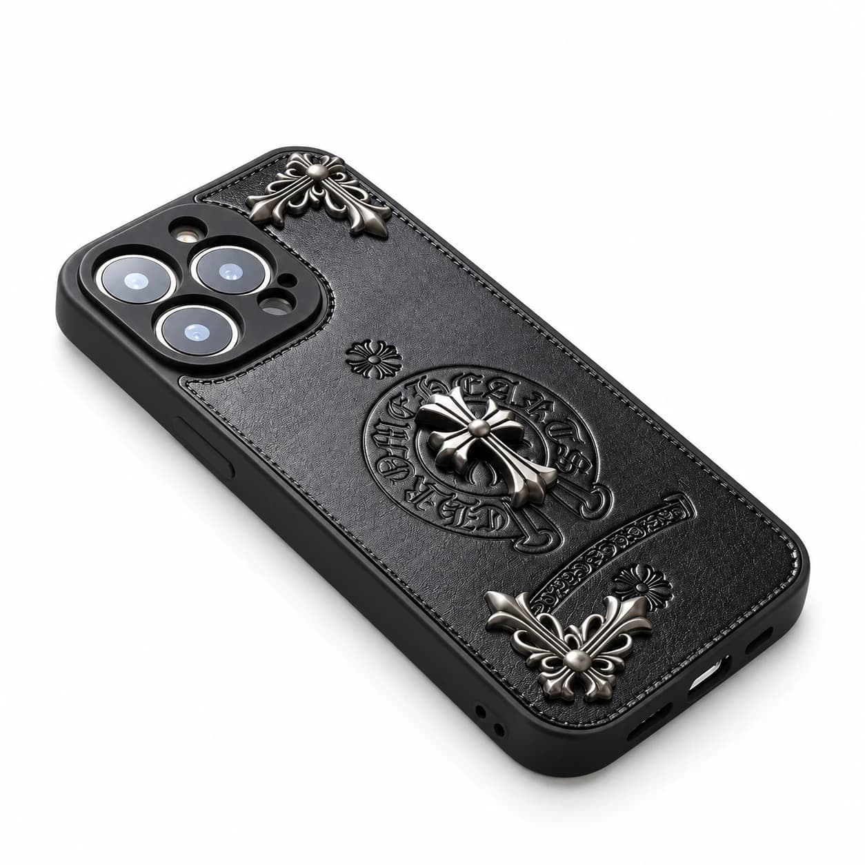 Leather Cross iPhone Case — view 3