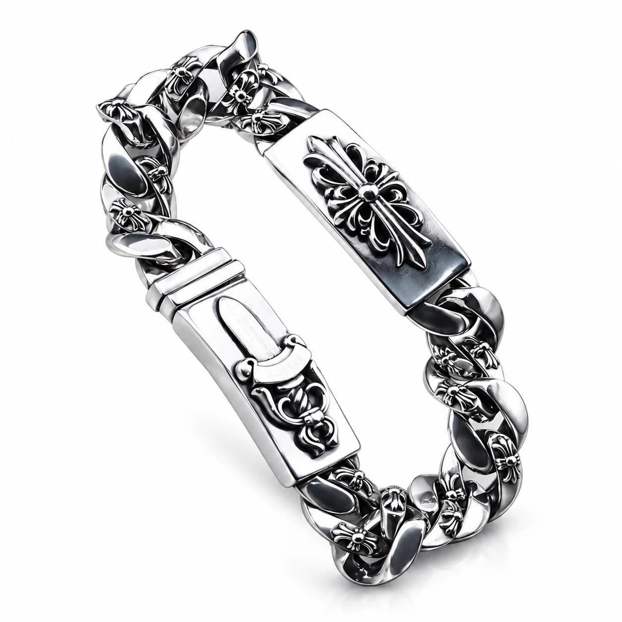 Gothic Cross Bracelet — view 3