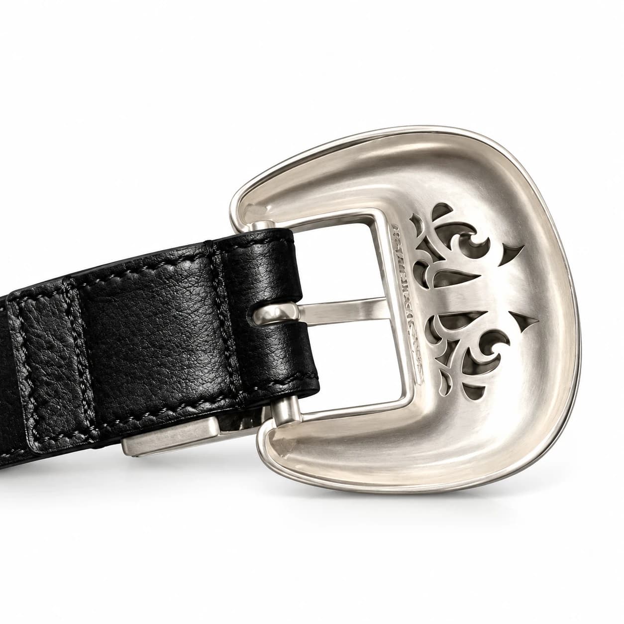 Cross Leather Belt — view 3