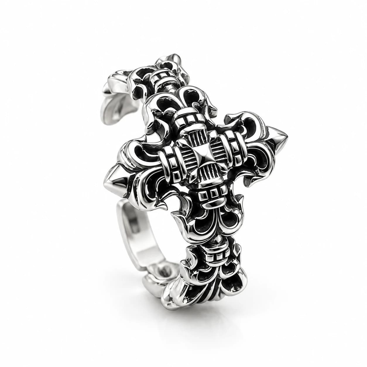 Double Cross Ring — view 4