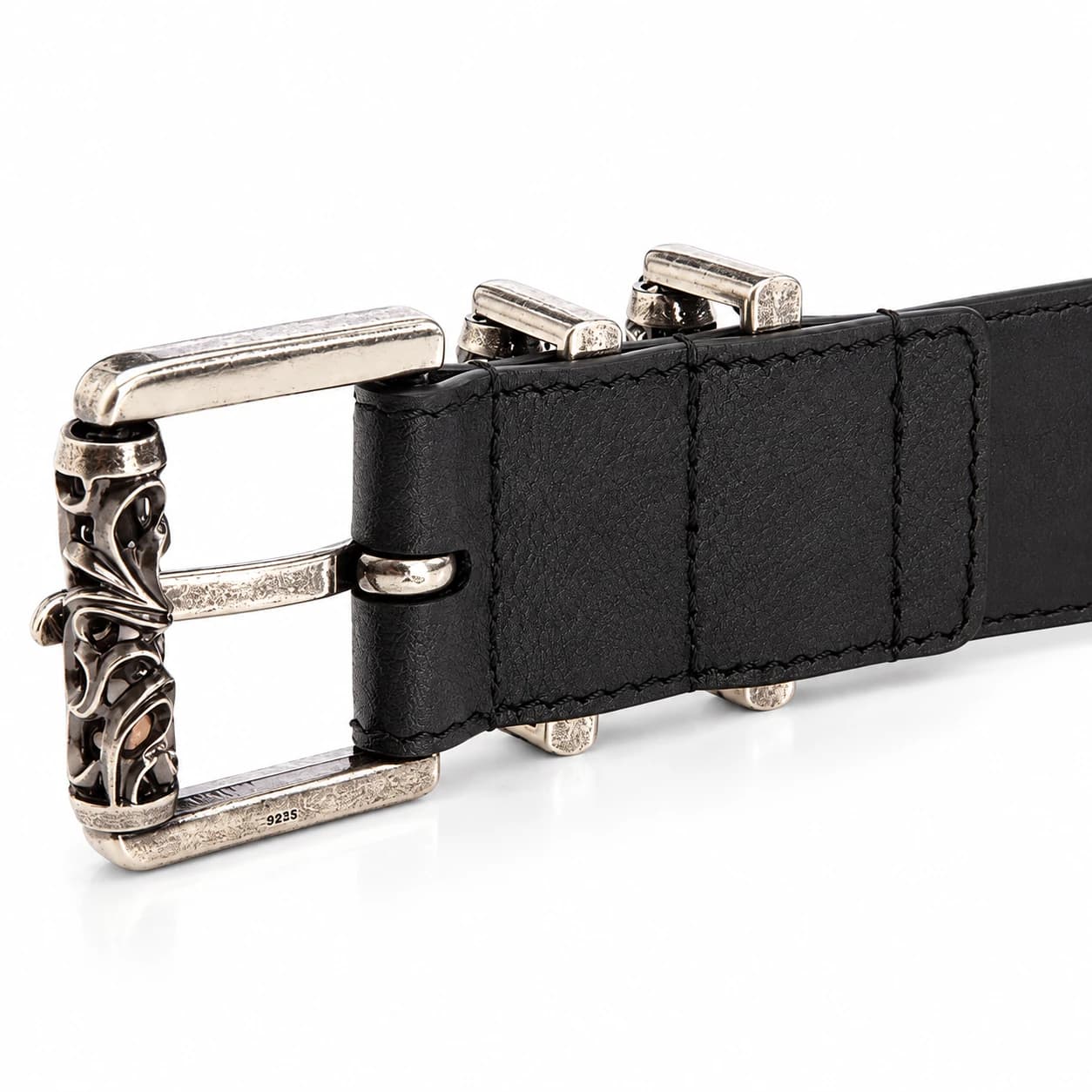 Cross Leather Belt — view 5