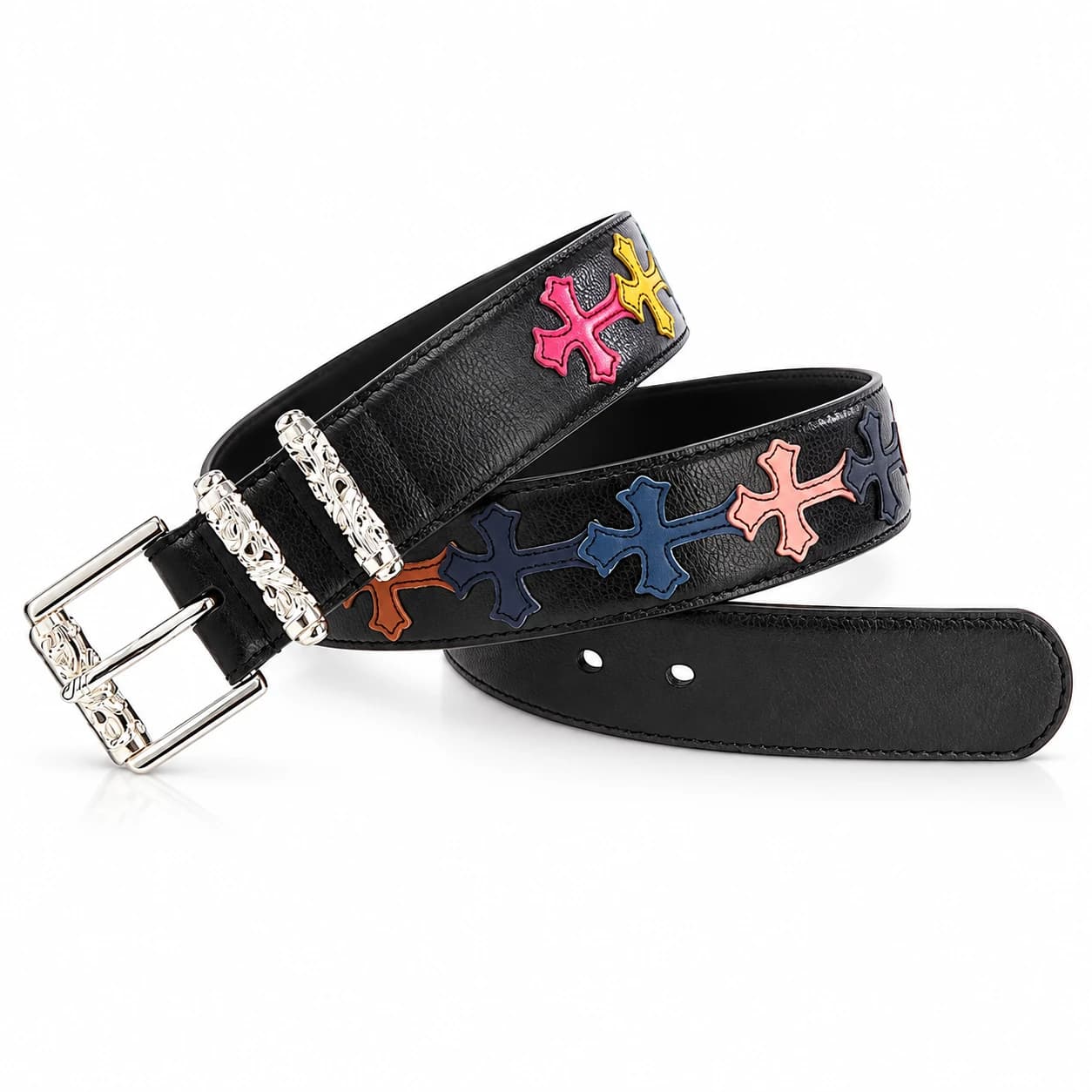 Cross Leather Belt — view 10