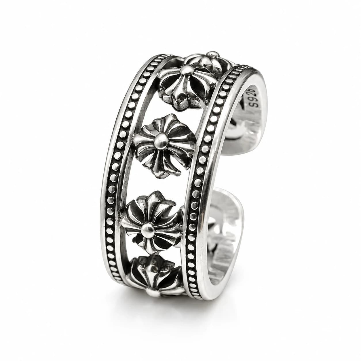 Double Cross Ring — view 3