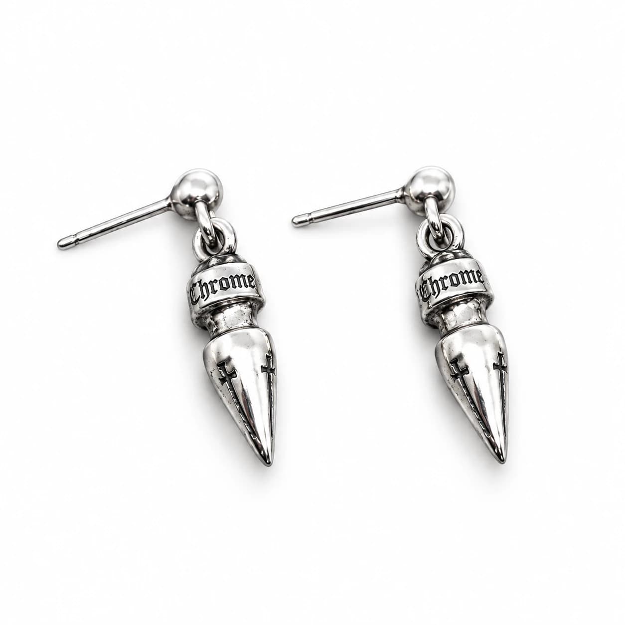 Cross Drop Earrings