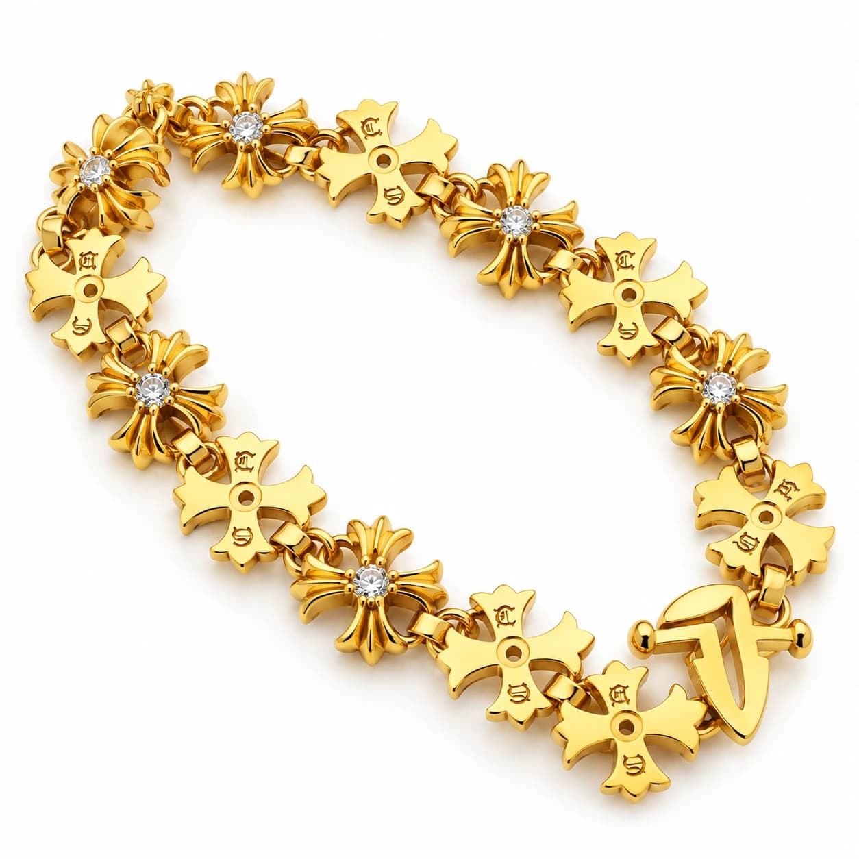 Gothic Cross Bracelet — view 3