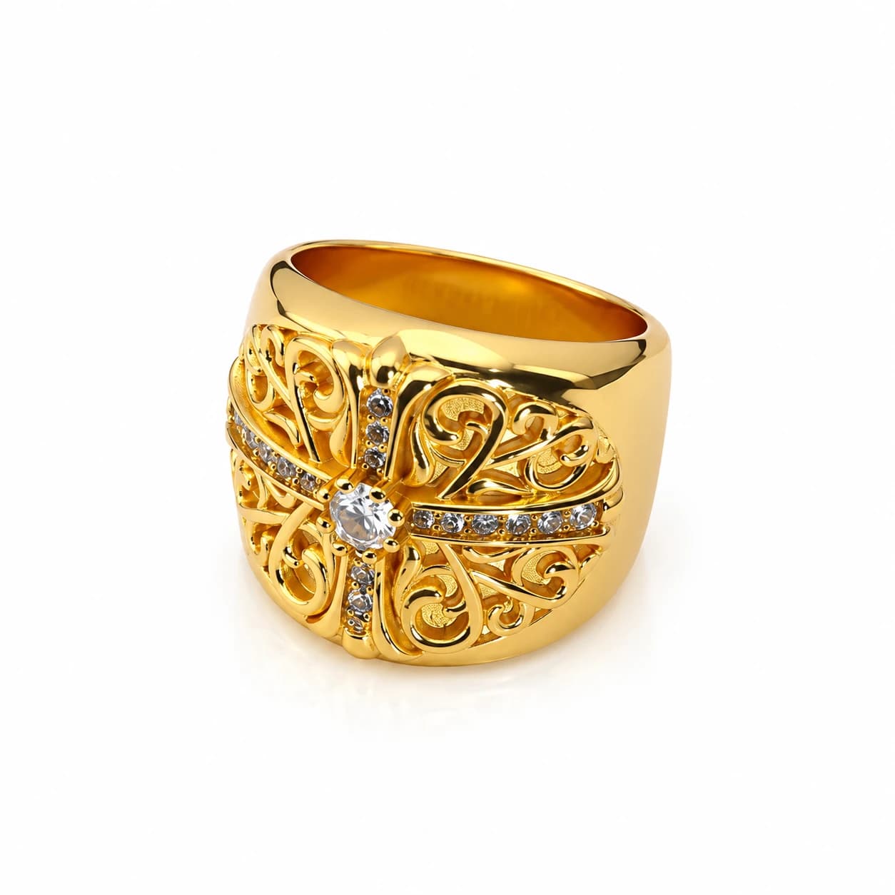 Double Cross Ring — view 4