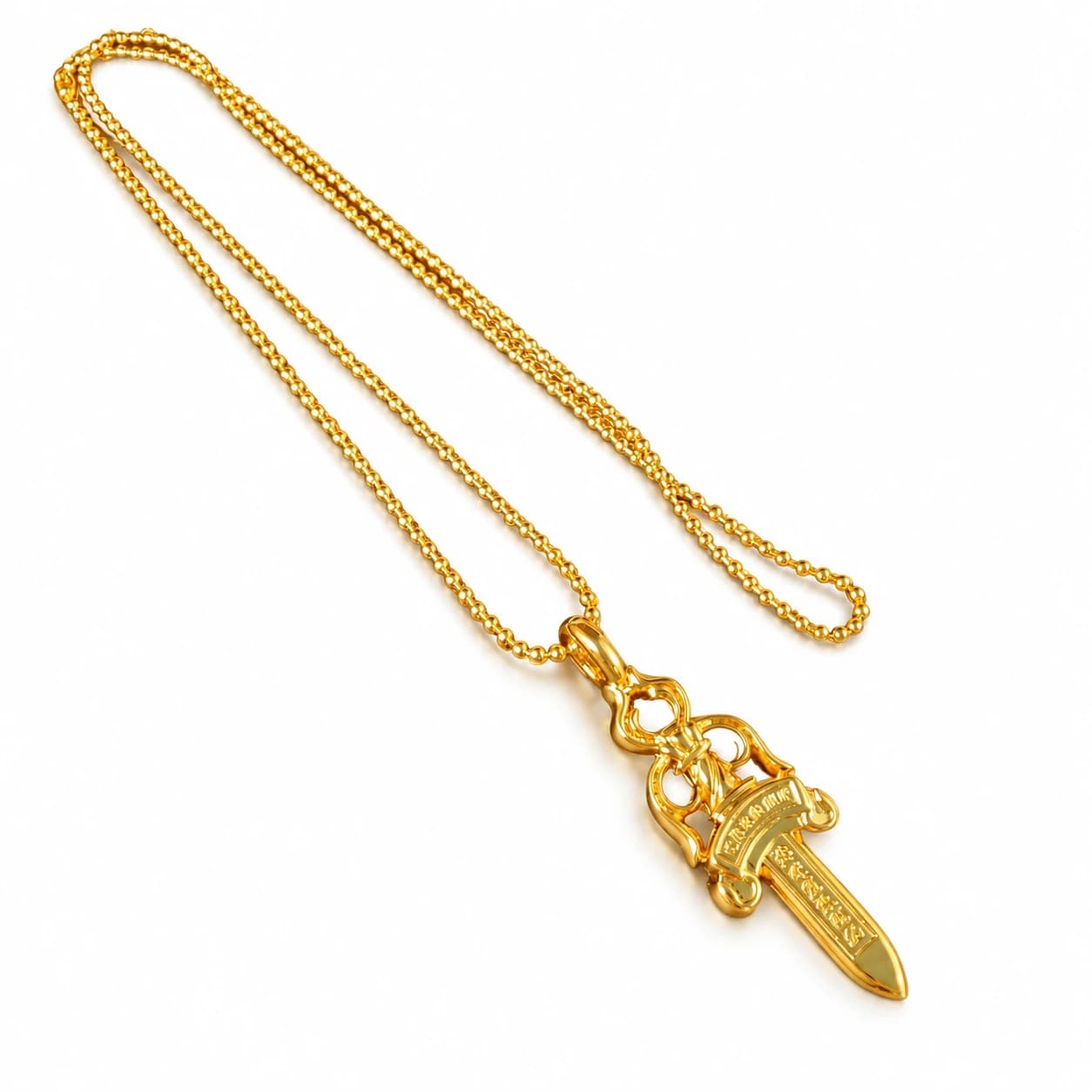 Sword Pendant Necklace — view 3