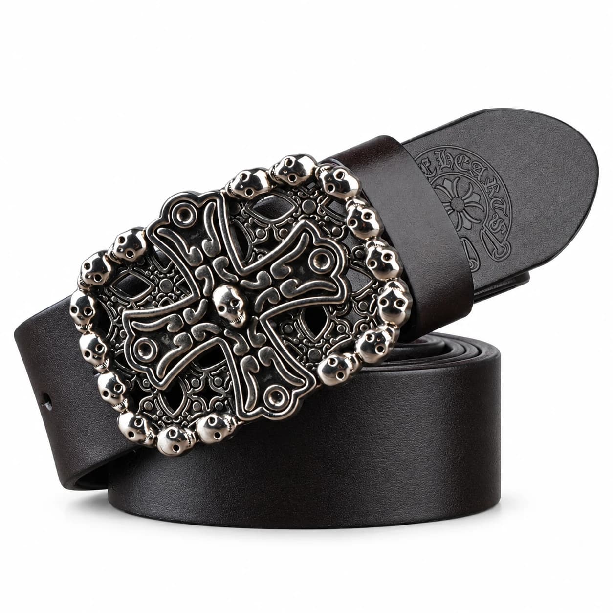 Cross Leather Belt